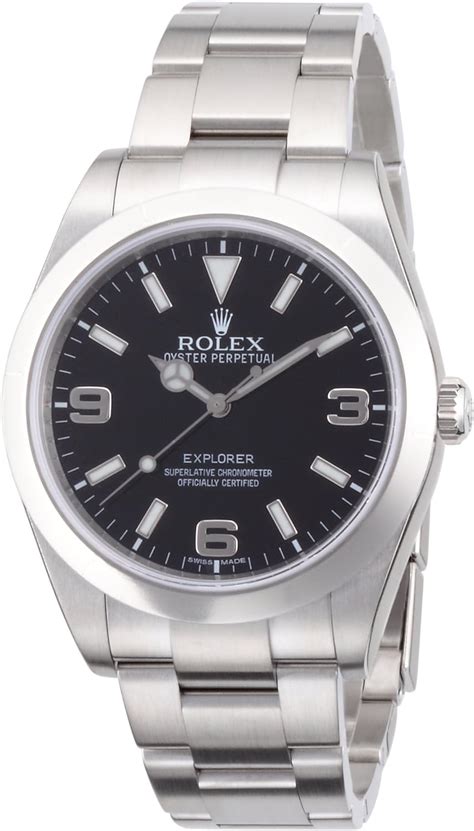 rolex explorer quadrante nero 40mm|rolex explorer 40 oyster.